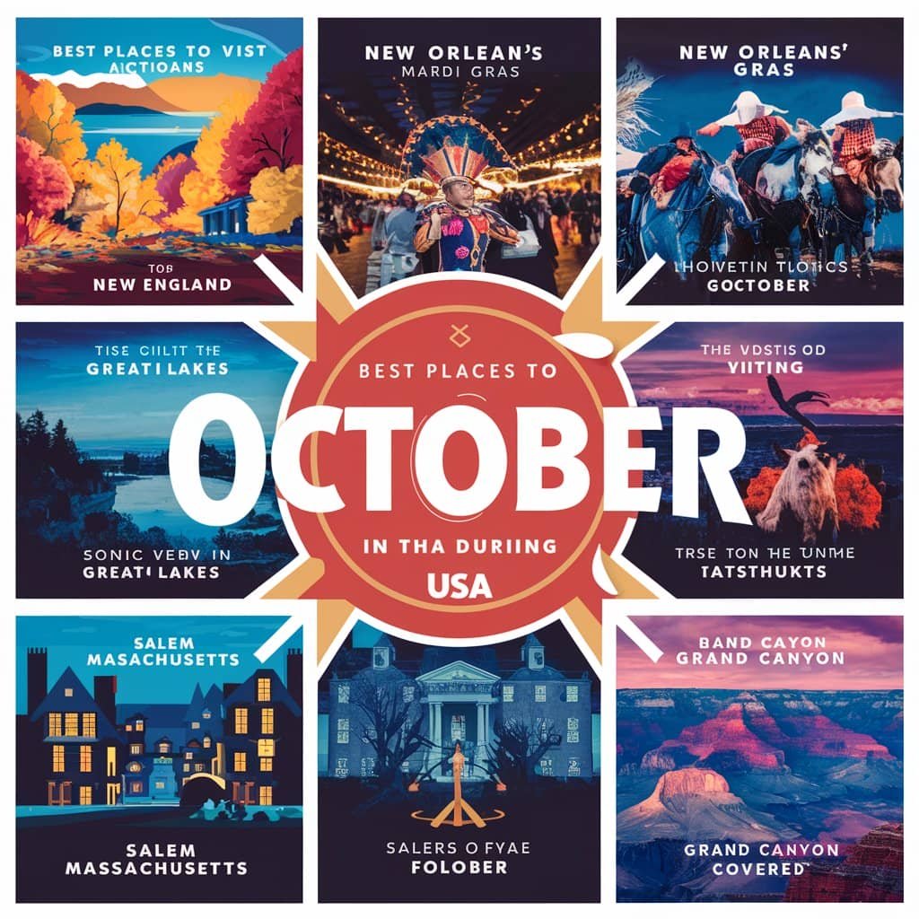 Best Places to Visit in October in the USA