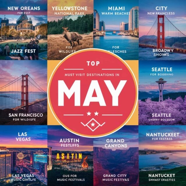 top 10 places to visit in usa in may